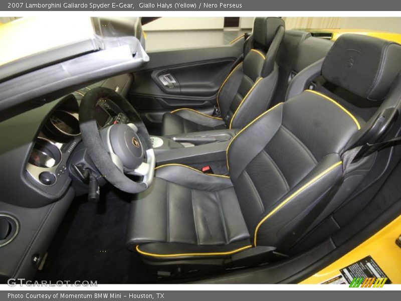  2007 Gallardo Spyder E-Gear Nero Perseus Interior