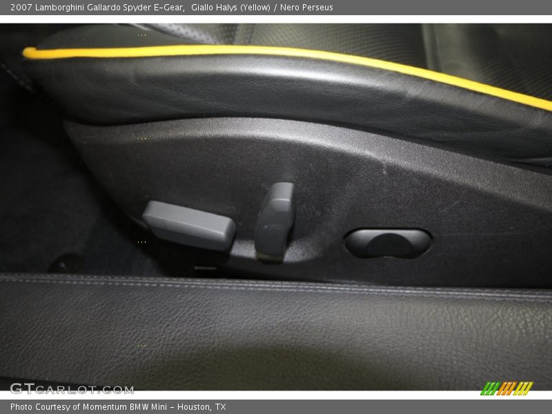 Giallo Halys (Yellow) / Nero Perseus 2007 Lamborghini Gallardo Spyder E-Gear