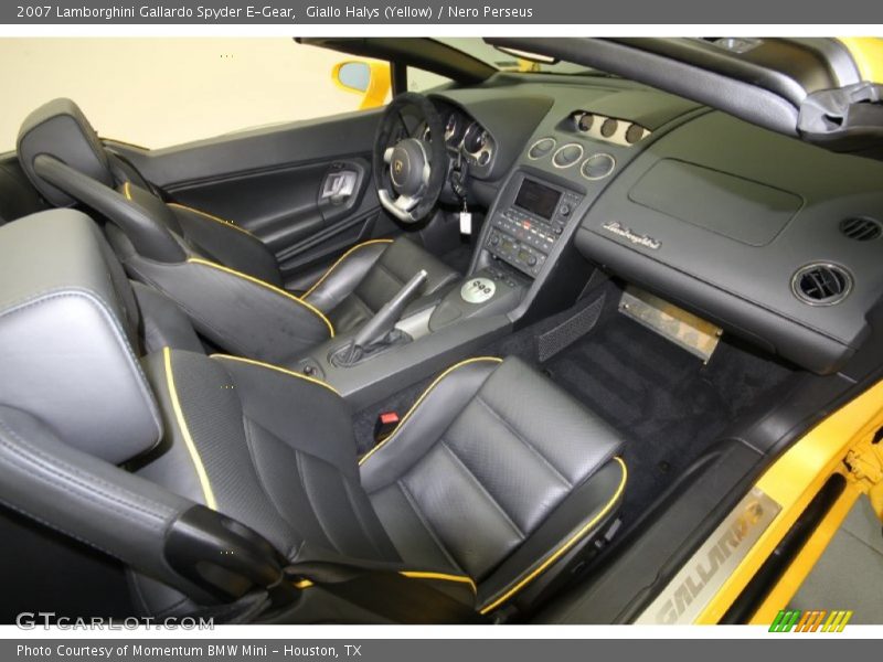  2007 Gallardo Spyder E-Gear Nero Perseus Interior