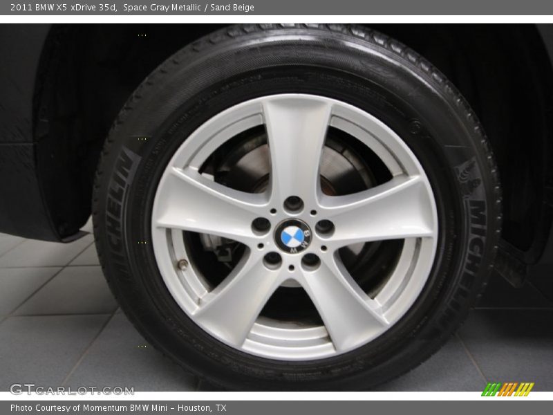 Space Gray Metallic / Sand Beige 2011 BMW X5 xDrive 35d
