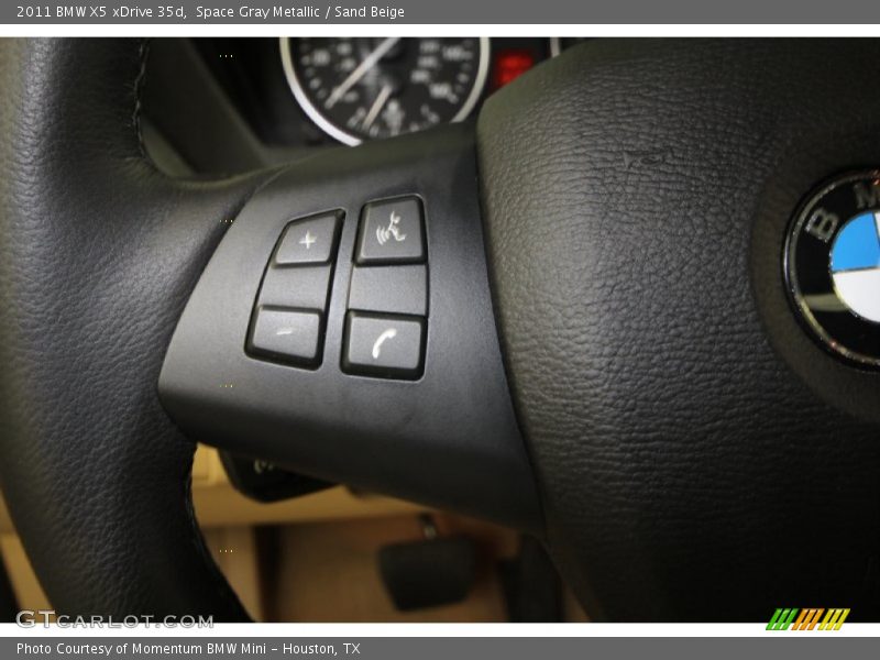 Space Gray Metallic / Sand Beige 2011 BMW X5 xDrive 35d