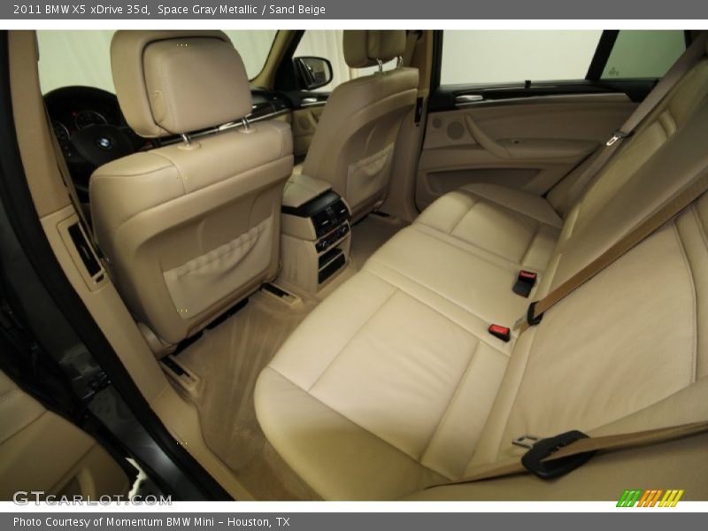 Space Gray Metallic / Sand Beige 2011 BMW X5 xDrive 35d