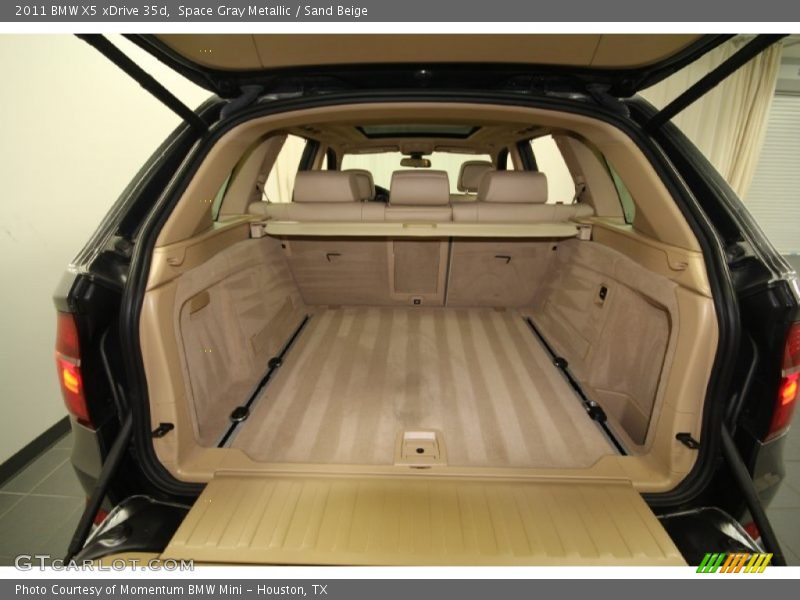 Space Gray Metallic / Sand Beige 2011 BMW X5 xDrive 35d