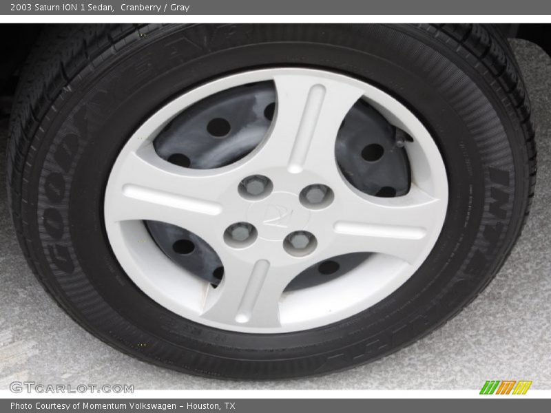 Cranberry / Gray 2003 Saturn ION 1 Sedan