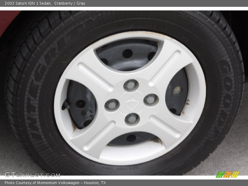 Cranberry / Gray 2003 Saturn ION 1 Sedan