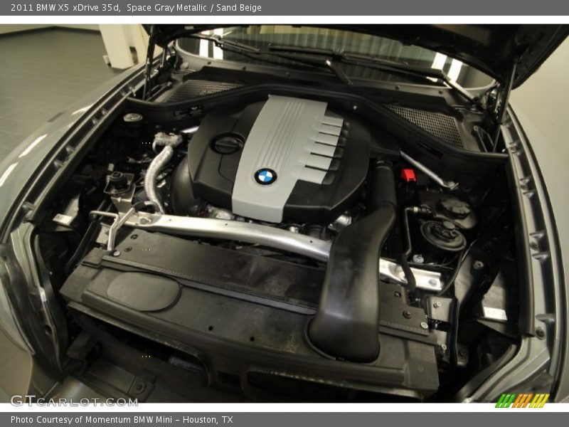 Space Gray Metallic / Sand Beige 2011 BMW X5 xDrive 35d