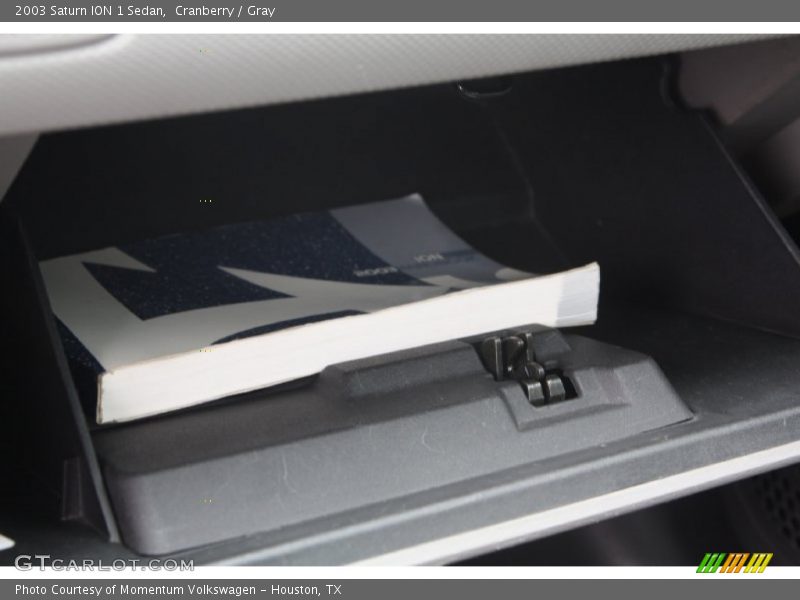 Cranberry / Gray 2003 Saturn ION 1 Sedan