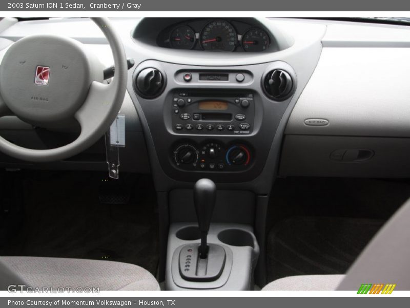 Cranberry / Gray 2003 Saturn ION 1 Sedan
