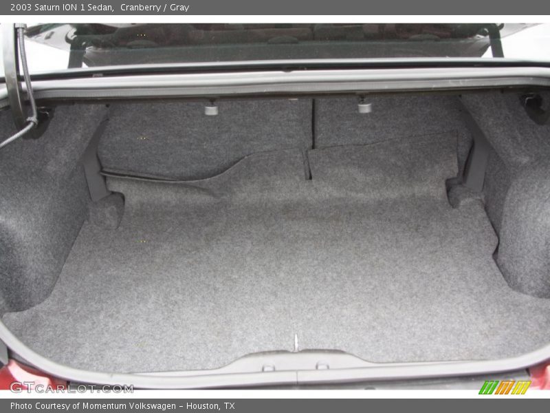 Cranberry / Gray 2003 Saturn ION 1 Sedan