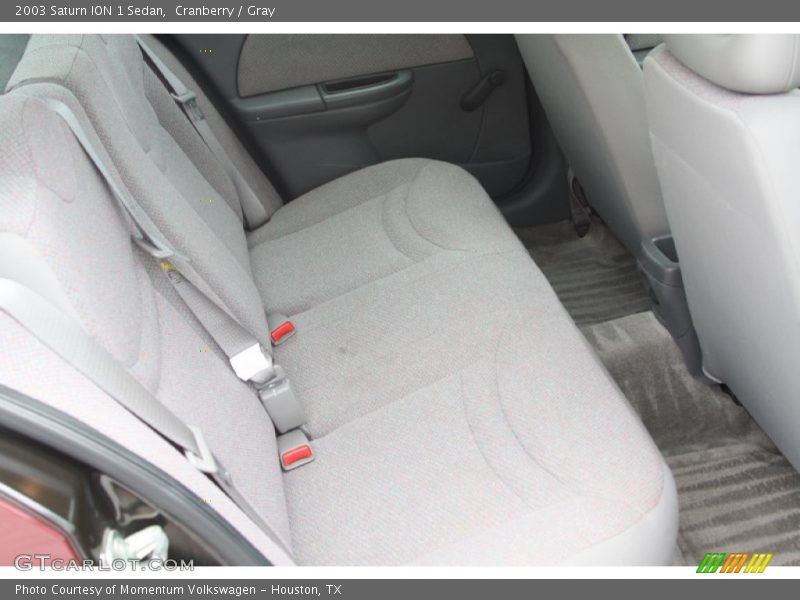Cranberry / Gray 2003 Saturn ION 1 Sedan