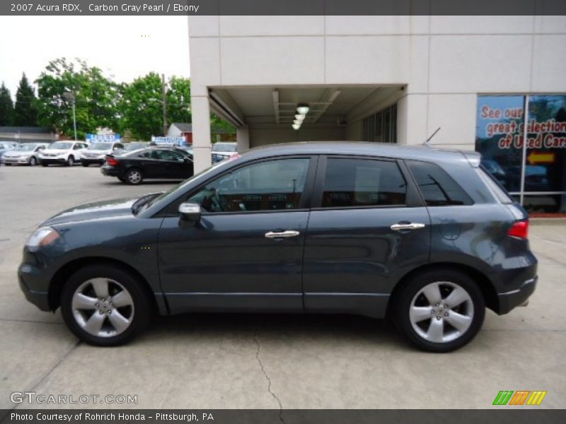 Carbon Gray Pearl / Ebony 2007 Acura RDX