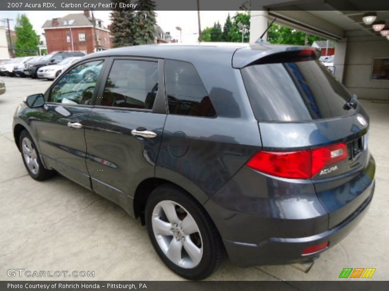 Carbon Gray Pearl / Ebony 2007 Acura RDX
