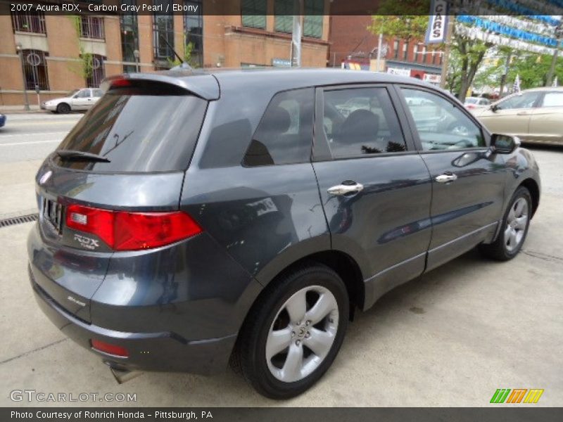 Carbon Gray Pearl / Ebony 2007 Acura RDX