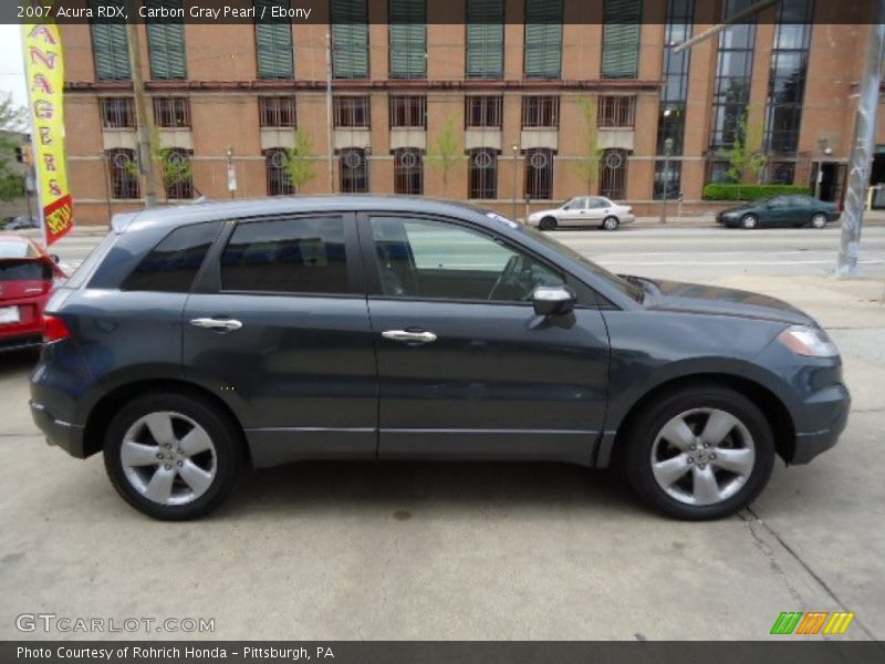Carbon Gray Pearl / Ebony 2007 Acura RDX