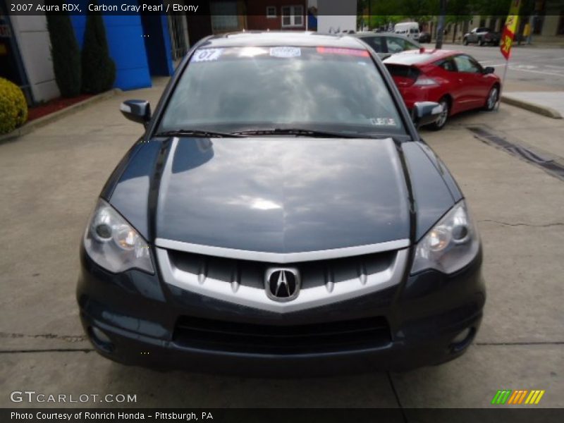 Carbon Gray Pearl / Ebony 2007 Acura RDX