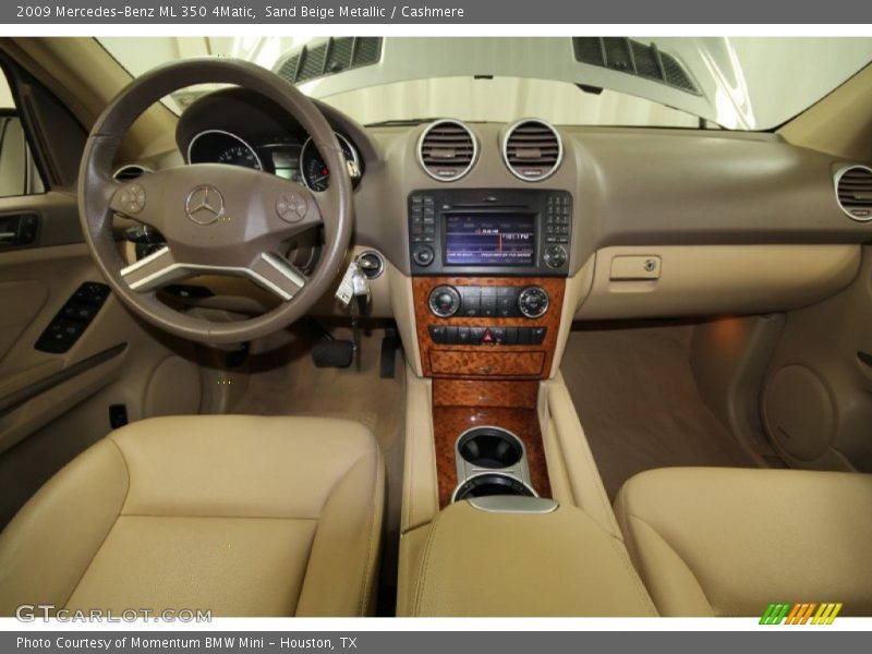 Sand Beige Metallic / Cashmere 2009 Mercedes-Benz ML 350 4Matic