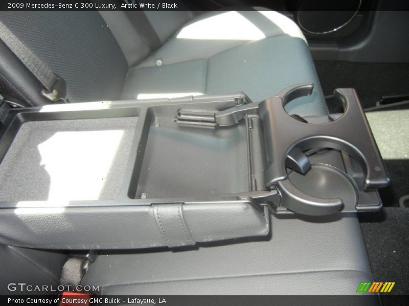 Arctic White / Black 2009 Mercedes-Benz C 300 Luxury