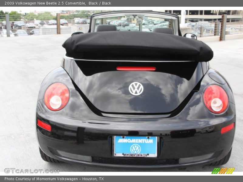 Black / Black 2009 Volkswagen New Beetle 2.5 Convertible