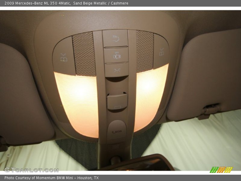 Sand Beige Metallic / Cashmere 2009 Mercedes-Benz ML 350 4Matic