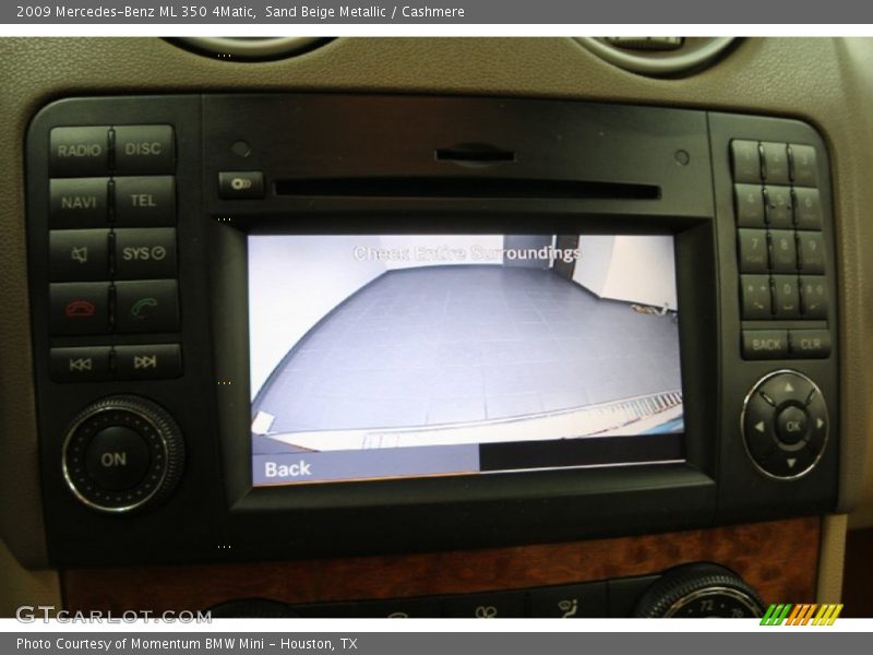 Sand Beige Metallic / Cashmere 2009 Mercedes-Benz ML 350 4Matic