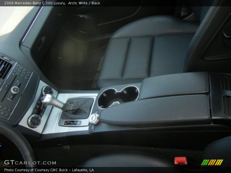 Arctic White / Black 2009 Mercedes-Benz C 300 Luxury