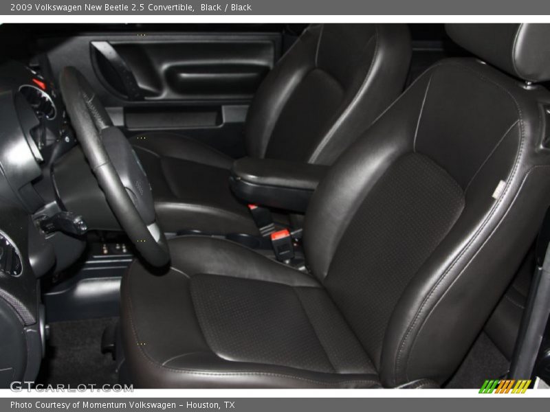 Black / Black 2009 Volkswagen New Beetle 2.5 Convertible