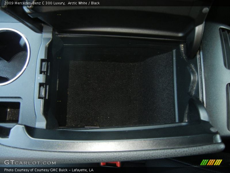 Arctic White / Black 2009 Mercedes-Benz C 300 Luxury