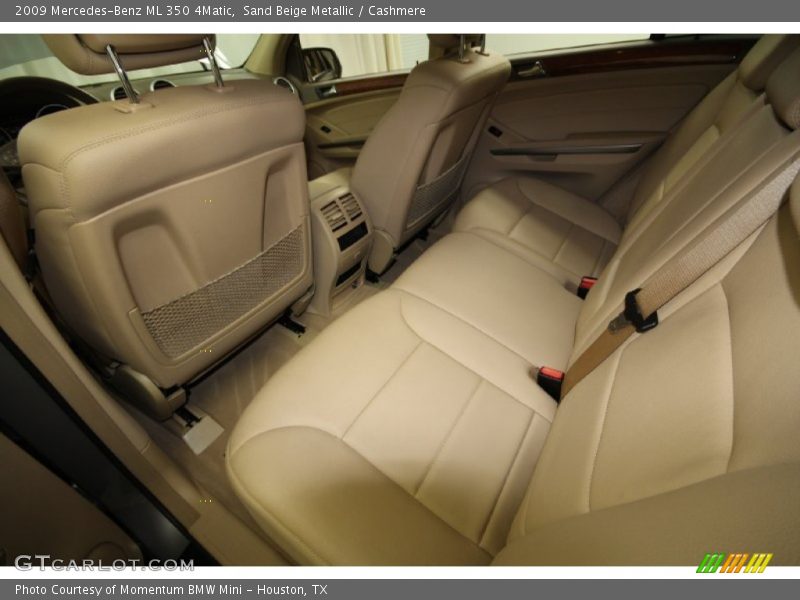 Sand Beige Metallic / Cashmere 2009 Mercedes-Benz ML 350 4Matic