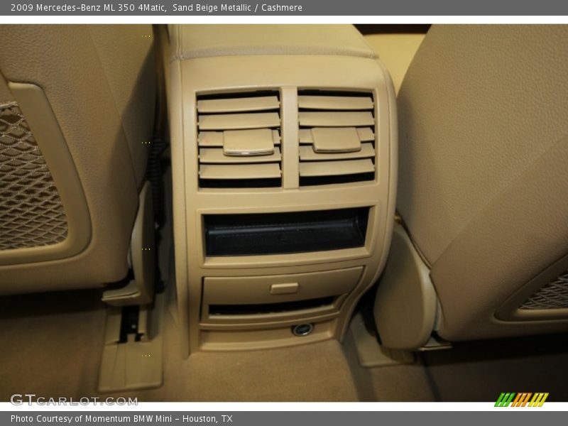 Sand Beige Metallic / Cashmere 2009 Mercedes-Benz ML 350 4Matic