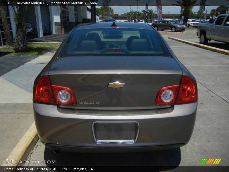Mocha Steel Metallic / Ebony 2012 Chevrolet Malibu LT