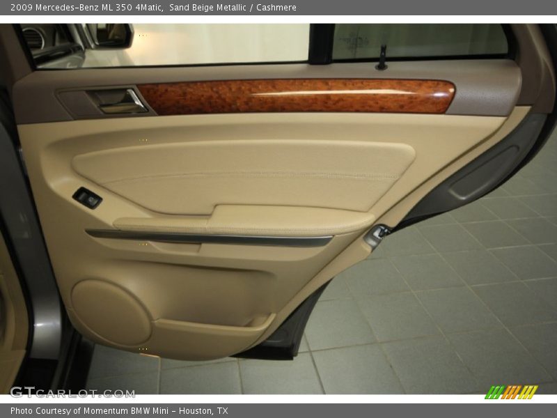 Sand Beige Metallic / Cashmere 2009 Mercedes-Benz ML 350 4Matic