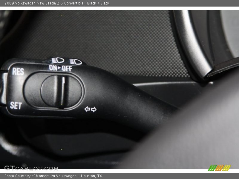 Black / Black 2009 Volkswagen New Beetle 2.5 Convertible