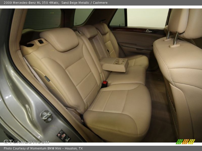 Sand Beige Metallic / Cashmere 2009 Mercedes-Benz ML 350 4Matic