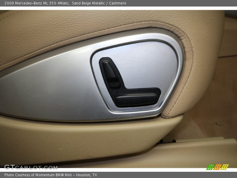 Sand Beige Metallic / Cashmere 2009 Mercedes-Benz ML 350 4Matic