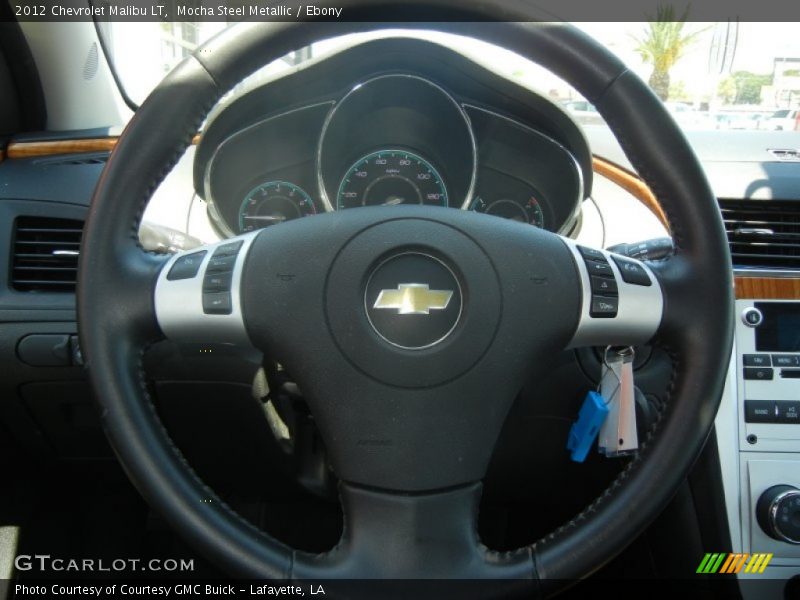 Mocha Steel Metallic / Ebony 2012 Chevrolet Malibu LT