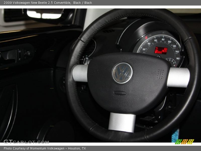 Black / Black 2009 Volkswagen New Beetle 2.5 Convertible