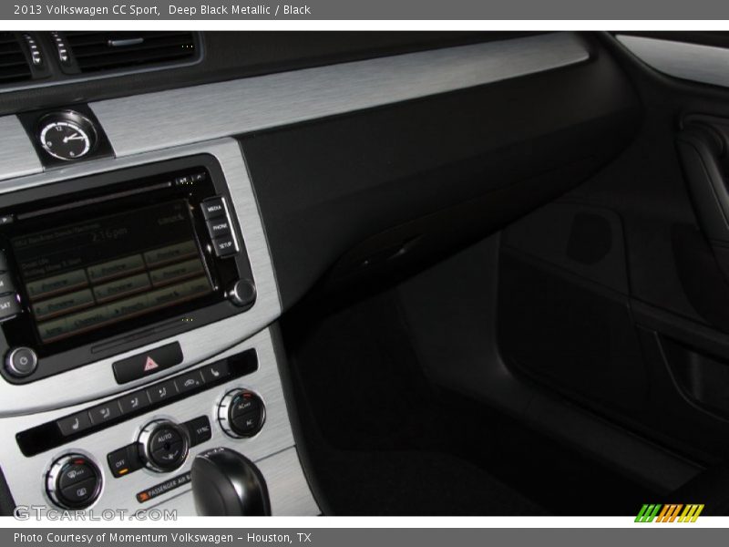 Deep Black Metallic / Black 2013 Volkswagen CC Sport