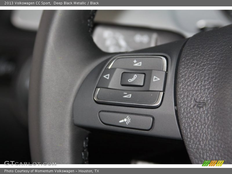 Deep Black Metallic / Black 2013 Volkswagen CC Sport