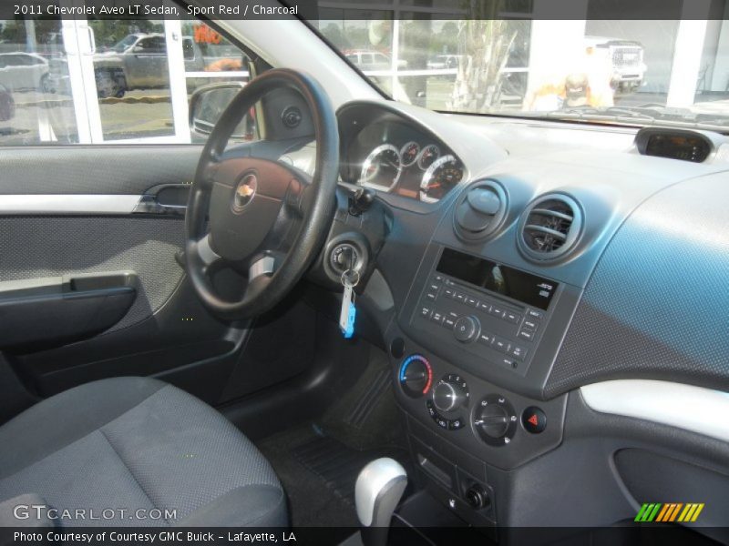 Sport Red / Charcoal 2011 Chevrolet Aveo LT Sedan