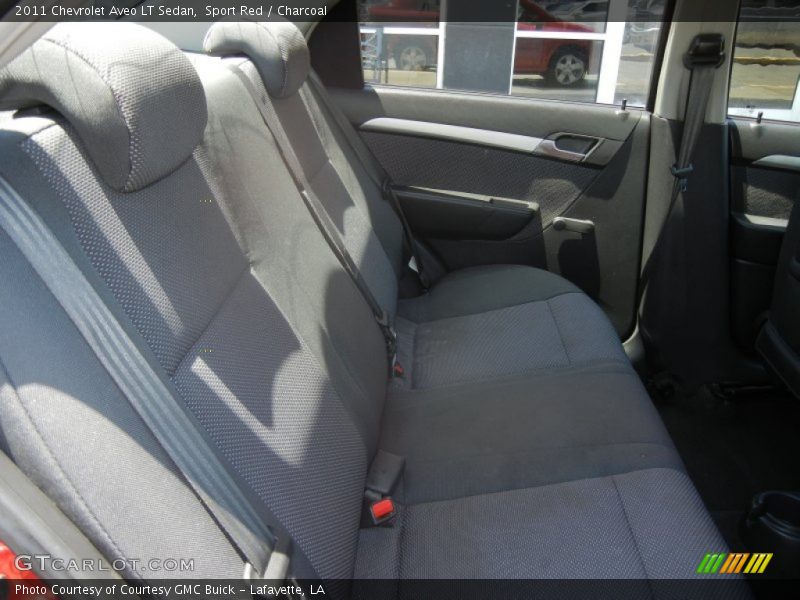 Sport Red / Charcoal 2011 Chevrolet Aveo LT Sedan
