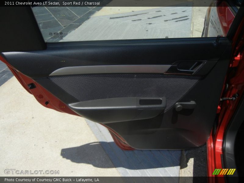 Sport Red / Charcoal 2011 Chevrolet Aveo LT Sedan