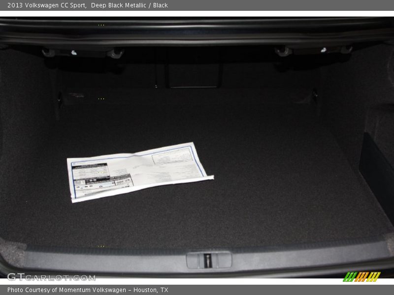 Deep Black Metallic / Black 2013 Volkswagen CC Sport