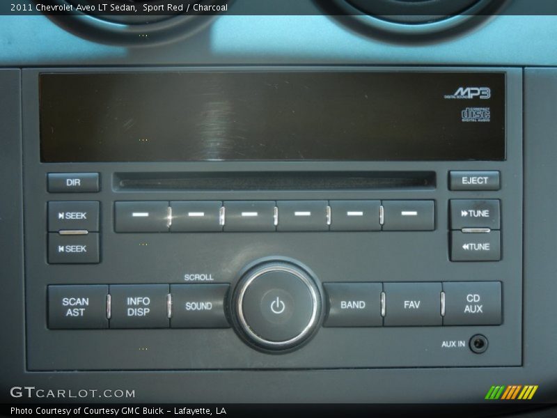 Sport Red / Charcoal 2011 Chevrolet Aveo LT Sedan