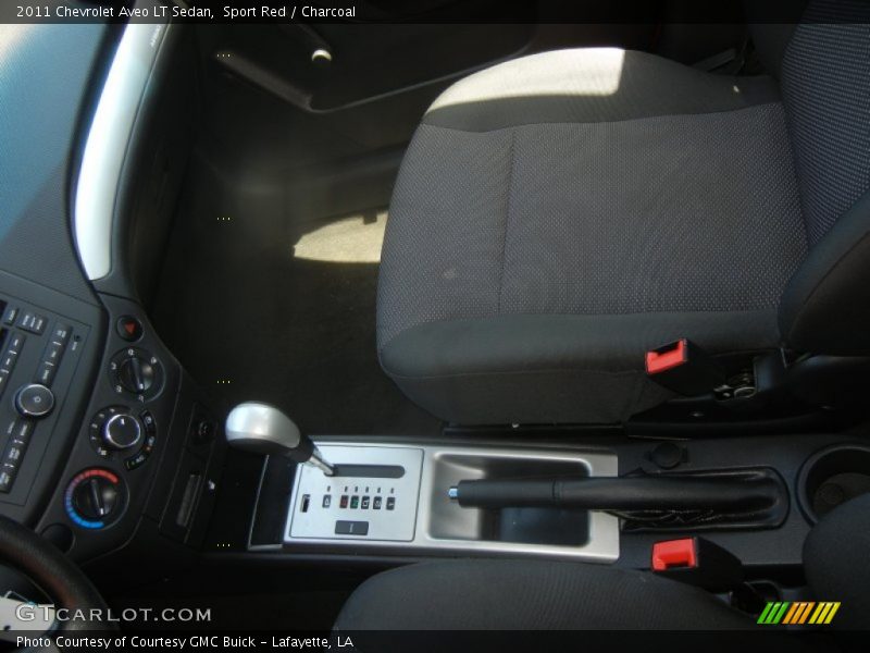 Sport Red / Charcoal 2011 Chevrolet Aveo LT Sedan