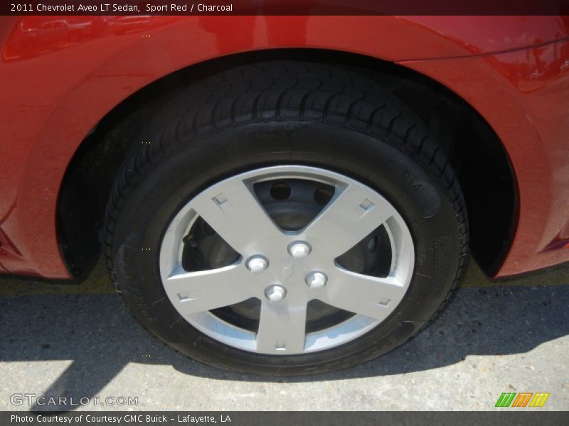 Sport Red / Charcoal 2011 Chevrolet Aveo LT Sedan