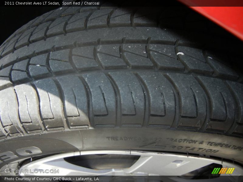 Sport Red / Charcoal 2011 Chevrolet Aveo LT Sedan