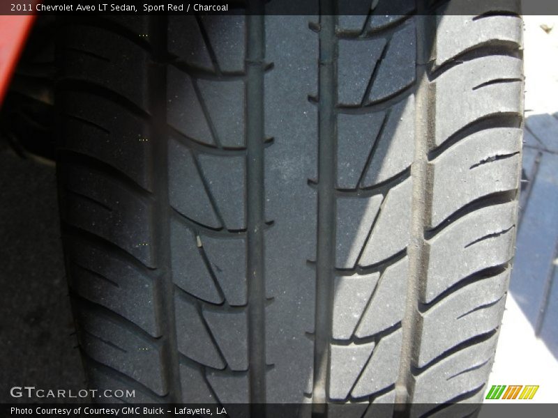 Sport Red / Charcoal 2011 Chevrolet Aveo LT Sedan