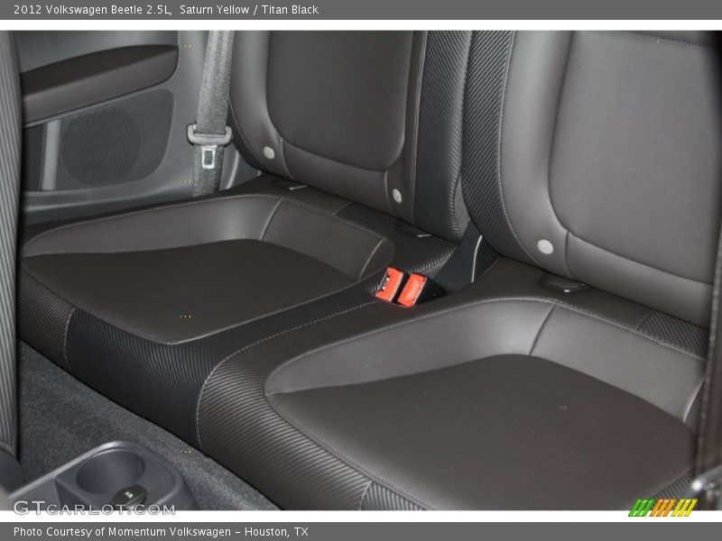 Saturn Yellow / Titan Black 2012 Volkswagen Beetle 2.5L