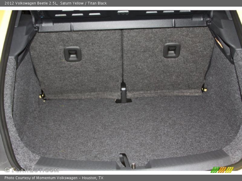 Saturn Yellow / Titan Black 2012 Volkswagen Beetle 2.5L