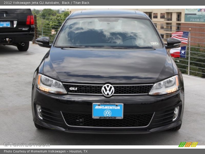 Black / Titan Black 2012 Volkswagen Jetta GLI Autobahn